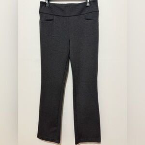 New York & Company Charcoal Flare Pants